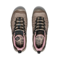 Brindle Nostalgia Rose | Keen Targhee IV WP Women's Image Showing Top View Of Shoes.
