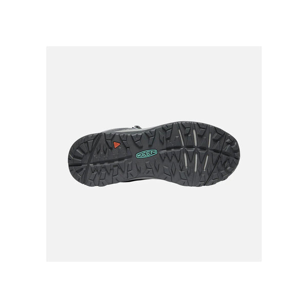 Magnet/Ocean Wave | Keen Terradora II Mid WP Womens Magnet/Ocean Wave Image Showing Bottom View.