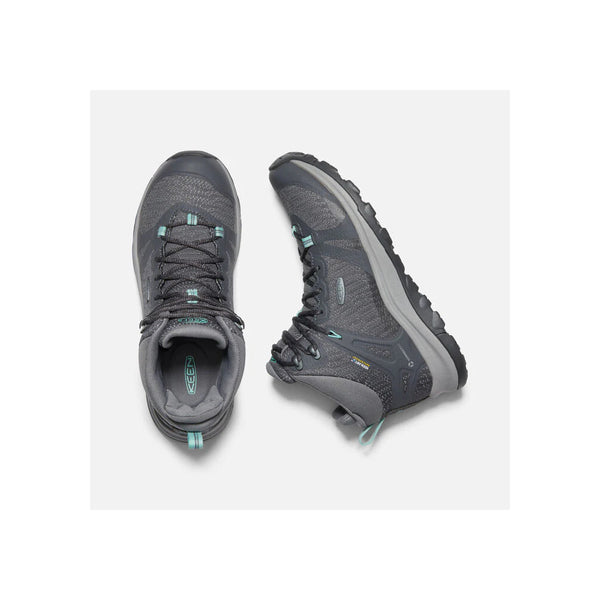 Magnet/Ocean Wave | Keen Terradora II Mid WP Womens Magnet/Ocean Wave Image Showing Top View.