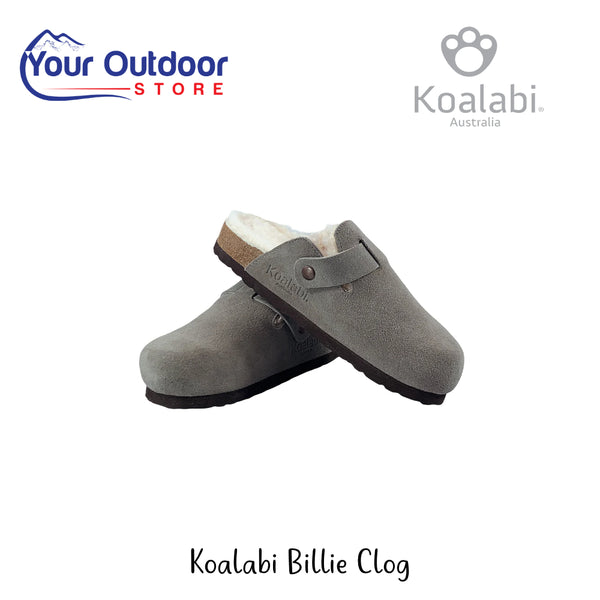 Kolalibi Billie Clog | Hero Image Showing All Logos And Titles.