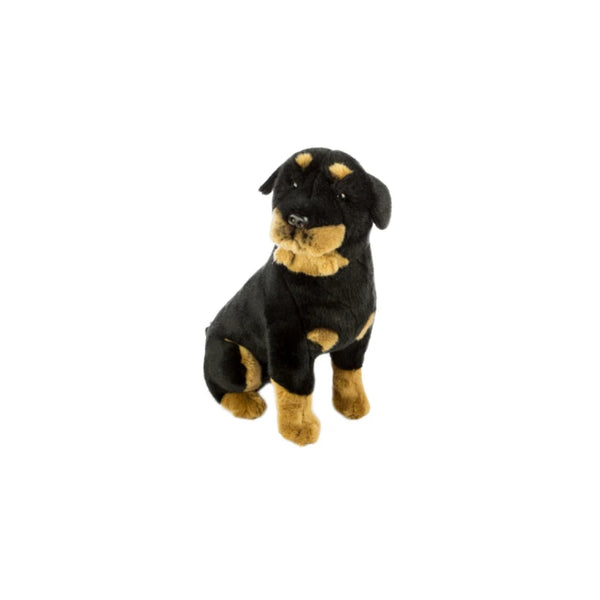 Koda | Bocchetta Rottweiler Plush Toy Image Showing No Logos Or Titles.