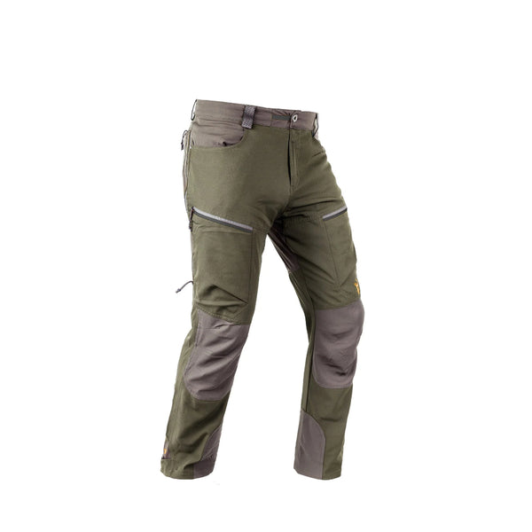 Forest Green | Legacy Trouser - Angled Front View.