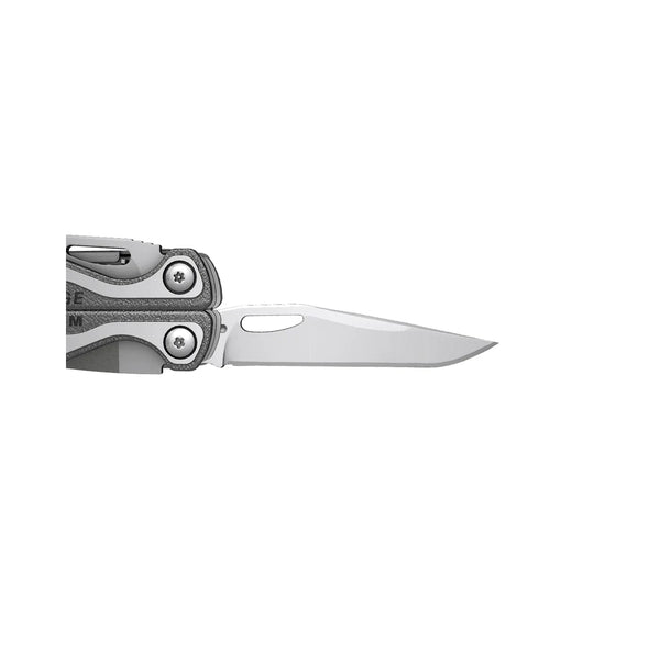 Leatherman Charge TTI Plus | Image Showing Close Up, Side View Of The Blade Out