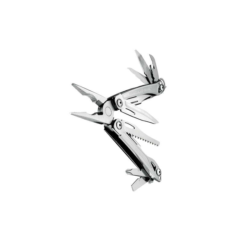 Leatherman Sidekick | Image Showing Angled View, All Tools Out.