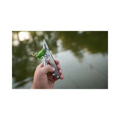 Leatherman Sidekick | Image Showing Pliers Being Used With A Fishing Hook.