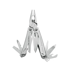 Leatherman Sidekick | Image Showing No Logos Or Titles, Top View All Tools Out.