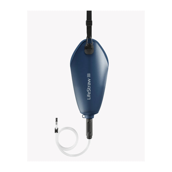 Mountain Blue | LifeStraw Peak Compact Gravity Water Filter System 3L Image Showing No Logos Or Titles.
