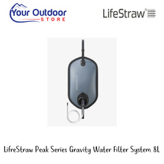 LifeStraw Peak Series Gravity Water Filter System | Hero Image Showing All Logos And Titles.