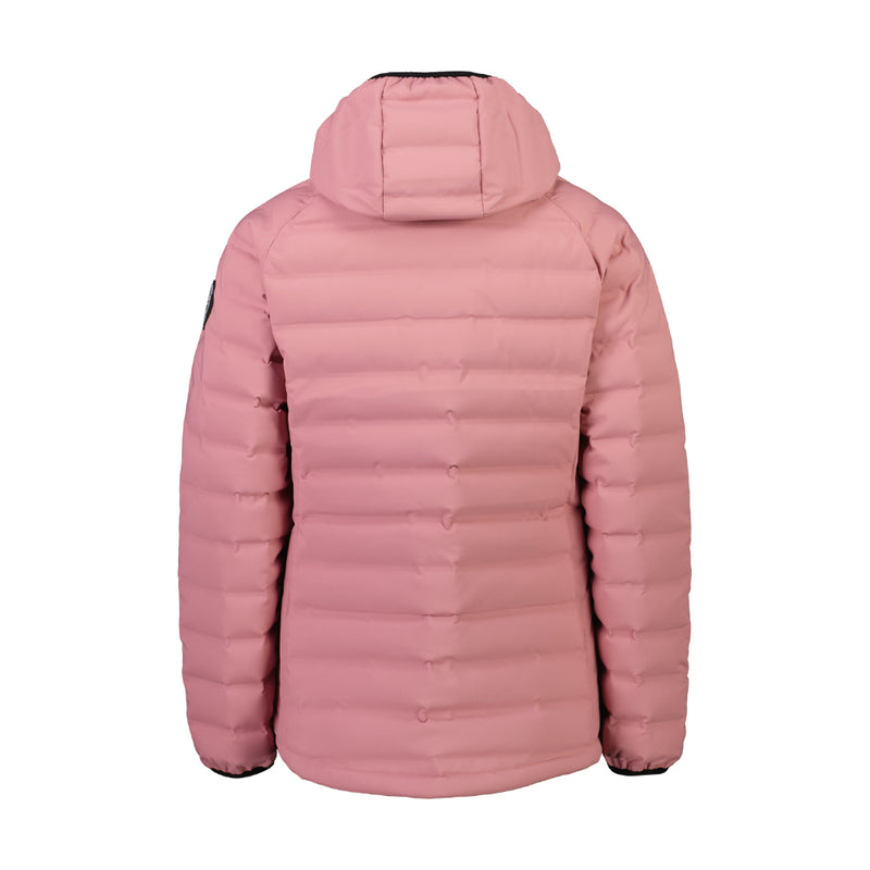 Dusty Pink | Line7 Storm Down Jacket image Showing Back View.