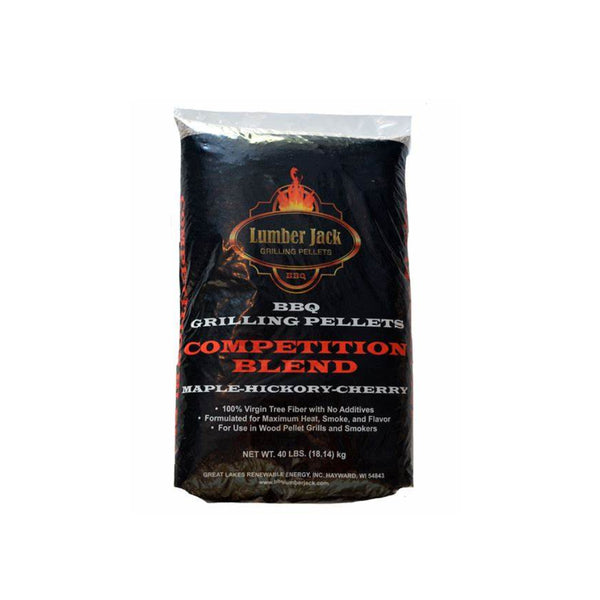9kg - MHC Competition Blend | Lumber Jack Smoking Pellets Image Showing No Logos Or Titles.