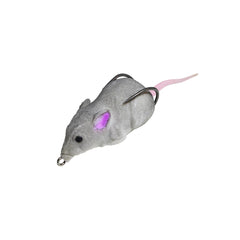 Grey | Lunkerhunt Furenzy Mouse FLM104 2in - 3/8oz Image Showing No Logos Or Titles.