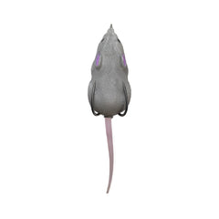 Grey | Lunkerhunt Furenzy Mouse FLM104 2in - 3/8oz Image Showing Top View.