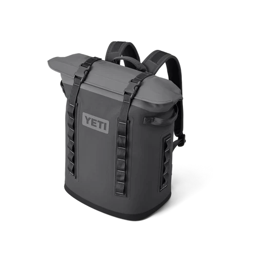Charcoal | Angles side view of closed bag.
