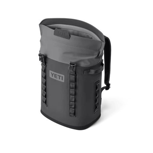 Charcoal | Angled side view of open bag.