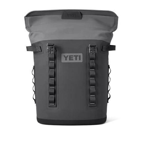 Charcoal | level front view of open bag.