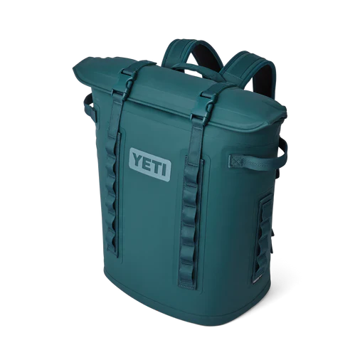 Agave Teal | Closed bag, angled side view.