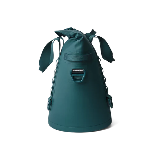 Agave Teal | Side view of closed bag.