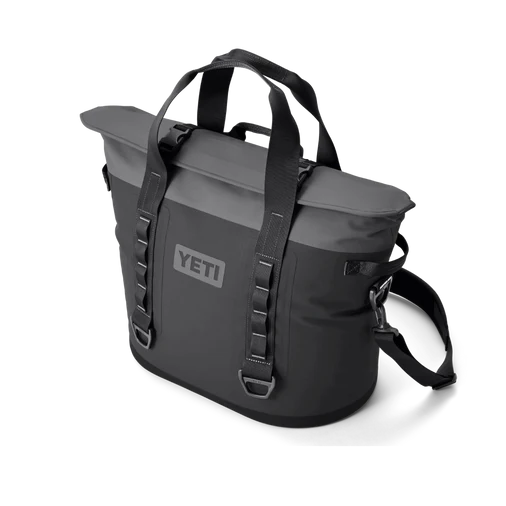 Charcoal | angled side view of closed bag.