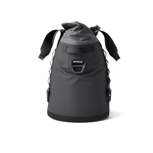 Charcoal | Side view of closed bag.