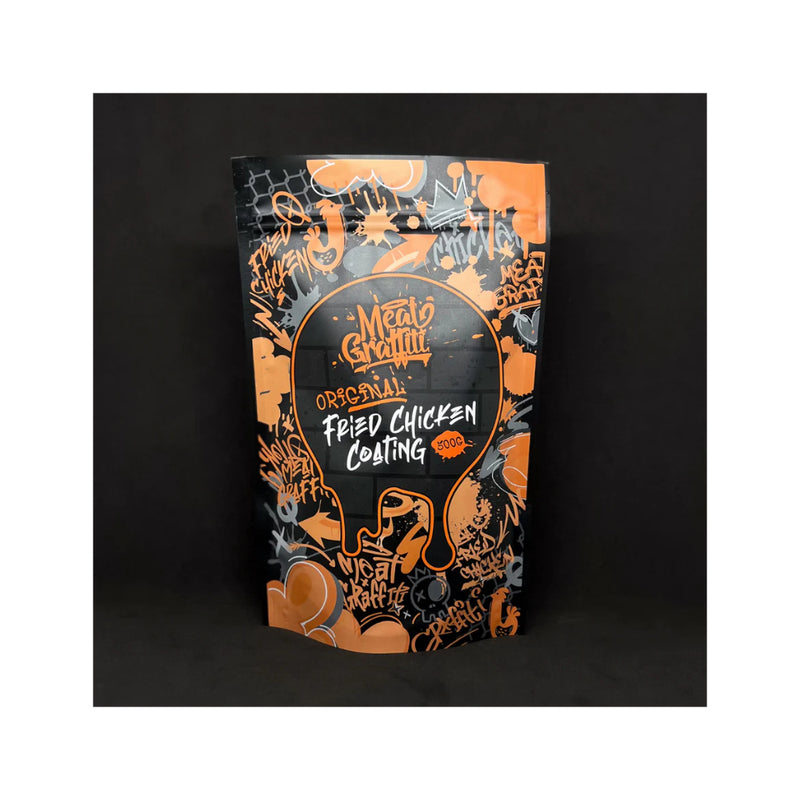 Meat Graffiti Original Fried Chicken Coating | Image Showing No Logos Or Titles.