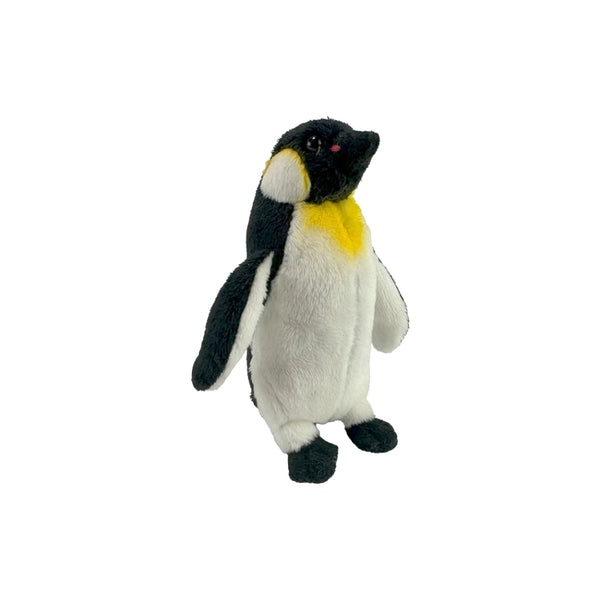 Bocchetta Mini Emperor Penguin Plush Toy | Image Showing Side View.