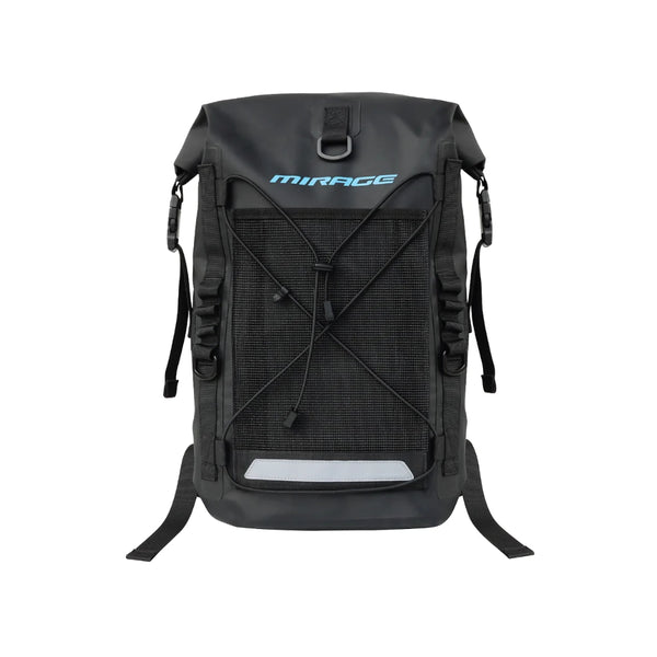 Black | Mirage Dry Backpack Image Showing No Logos Or Titles.