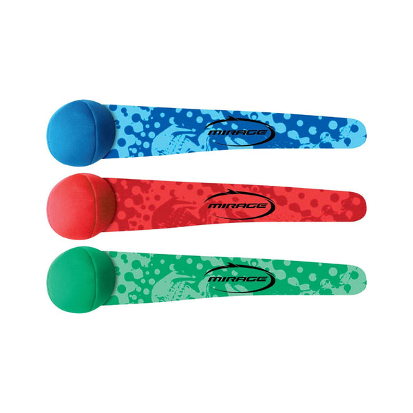 Mirage Neoprene Dive Streamers | Image Showing Side View.
