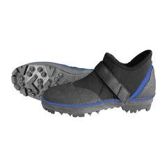 Black / Blue | Mirage Rockgripper Side View and Sole View. 