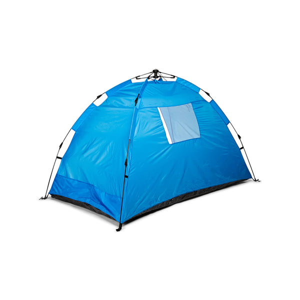 Blue | Mirage Solar Beach Tent Image Showing Back View.