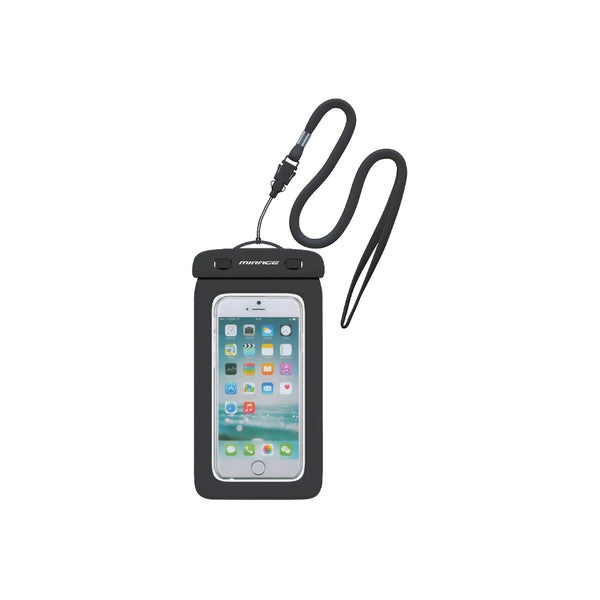 Black | Mirage Waterproof Phone Pouch Image Showing No Logos Or Titles.