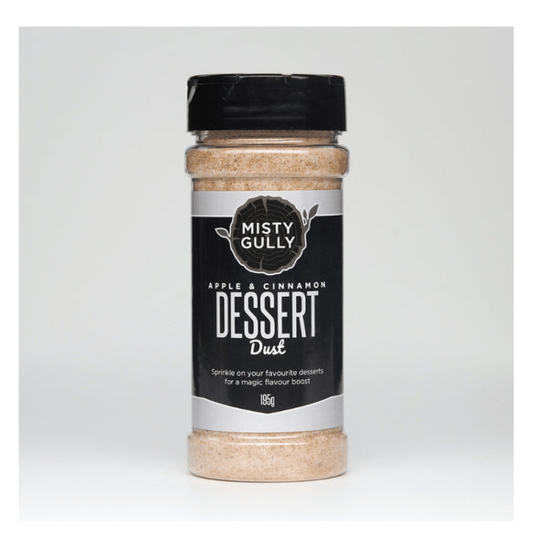 195g | Misty Gully Apple And Cinnamon Desert Dust Seasoning Image Showing No Logos Or Titles.