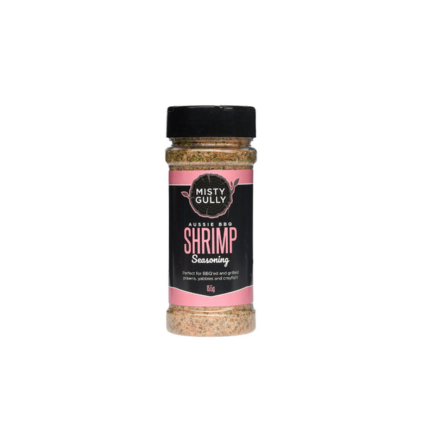155g | Misty Gully Aussie Shrimp Seasoning Image Showing NO Logos Or Titles.