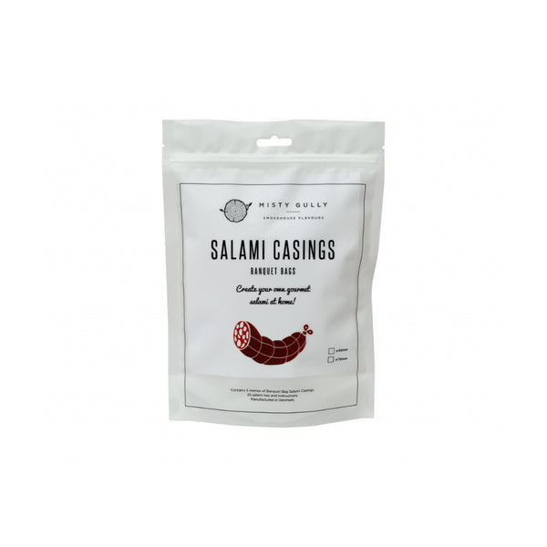 Misty Gully Banquet Bags Salami Castings, 5 Metres | Image Showing 
 No All Logos Or Titles.