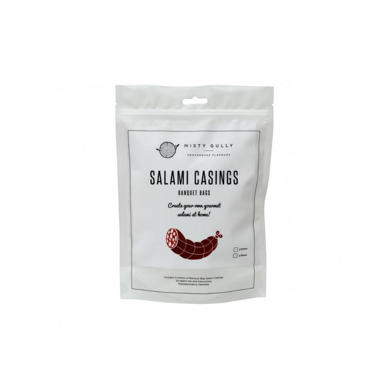 Misty Gully Banquet Bags Salami Castings, 5 Metres | Image Showing 
 No All Logos Or Titles.