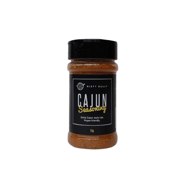 Misty Gully Cajun Seasoning | Image Showing No Logos Or Titles.