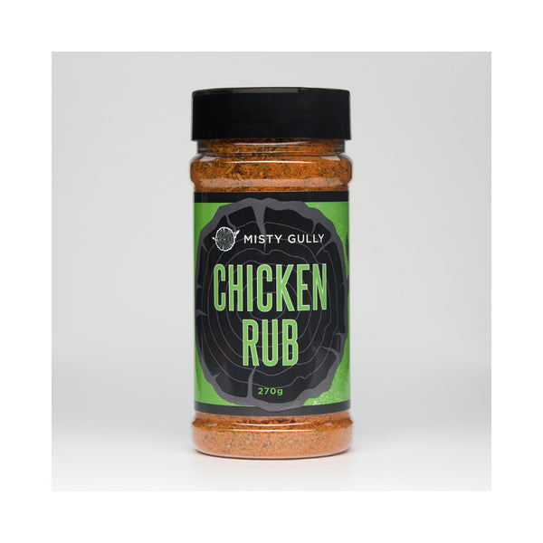 Misty Gully Chicken Rub | Image Showing No Logos Or Titles.