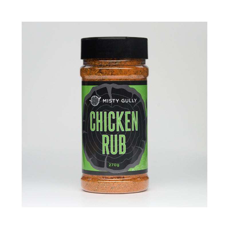 Misty Gully Chicken Rub | Image Showing No Logos Or Titles.