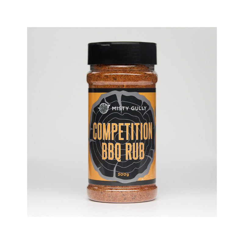 Misty Gully Competition BBQ Rub |  Image Showing No Logos Or Titles.
