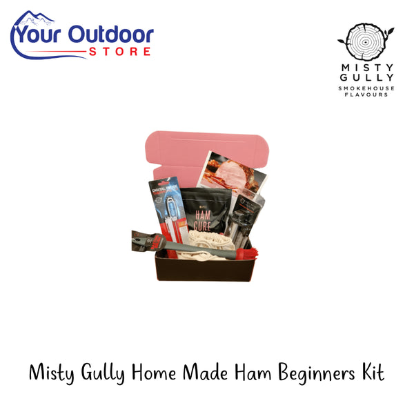 Misty Gully Home Made Ham Beginners Kit | Hero Image Showing All Logos And Titles.
