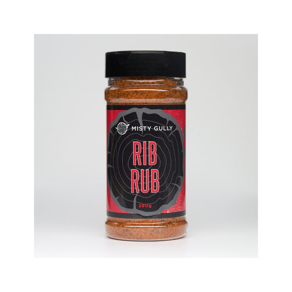 280g | Misty Gully Rib Rub Image Showing NO Logos Or Titles.
