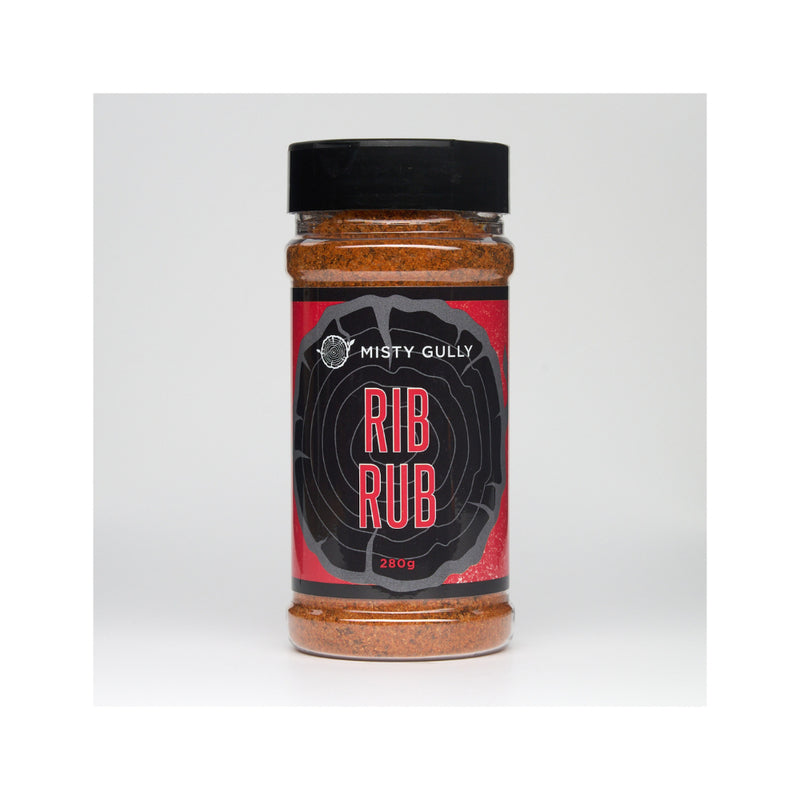 280g | Misty Gully Rib Rub Image Showing NO Logos Or Titles.