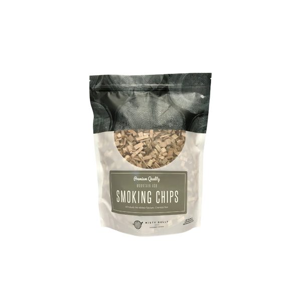 2kg - Mountain Ash | Misty Gully Wood Chip Bag Image Showing No Logos Or Titles.