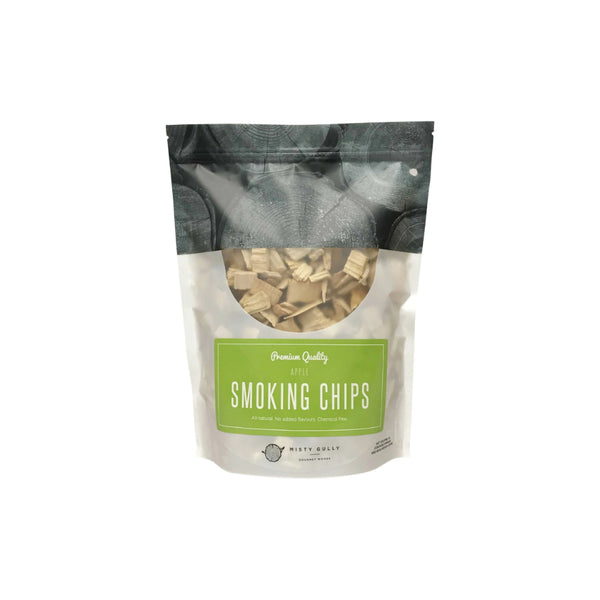 2kg - Apple | Misty Gully Wood Chips Bag Image Showing No  Logos Or Titles.