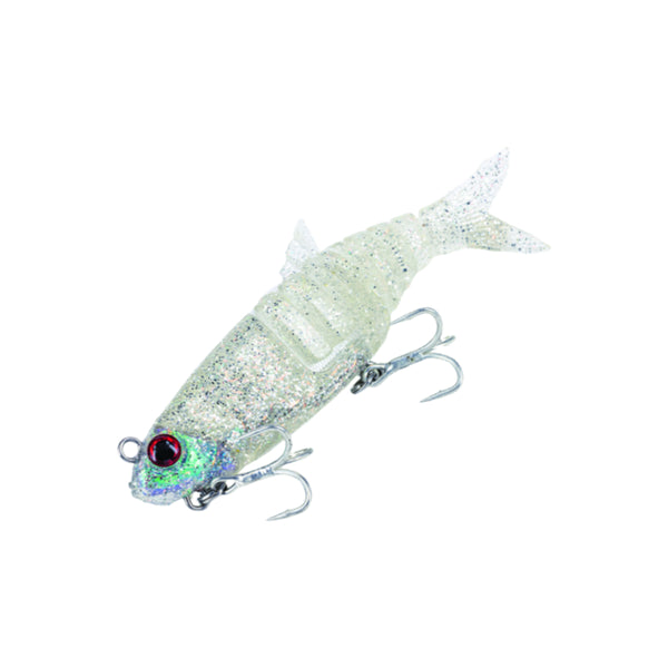 Aussie Clear Flash | Molix Swim Shad 115 20g Image Showing No Logos Or Titles.