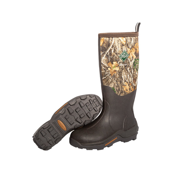 Real Tree Edge | Muck Woody Max Tall Boot Image Showing No Logos Or Titles.