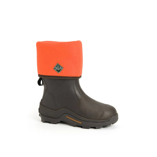 Real Tree Edge | Muck Woody Max Tall Boot Image Showing Side View, With The Sides Rolled Down.