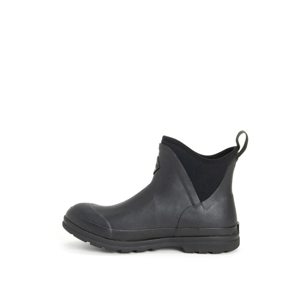 Black | Muckboot Womens Originals Ankle Boot  Image Showing Side View.
