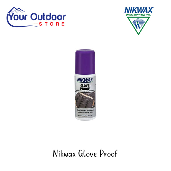 Nikwax Glove Proof |  Hero Image Showing All Logos And Titles.