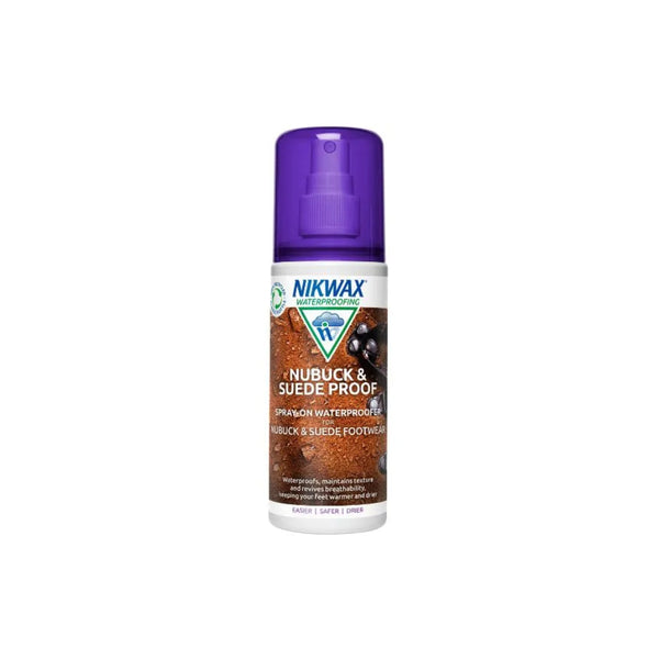 Nikwax Nubuck & Suede Proof Spray | Image Showing No Logos Or Titles.