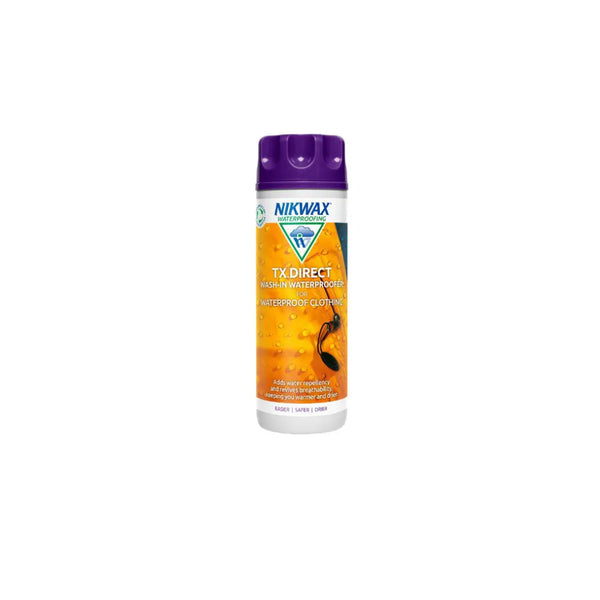 300ml | Nikwax Twin Tech Wash/ Tx Direct Wash Duo Pack Image Showing Tx Direct Bottle .